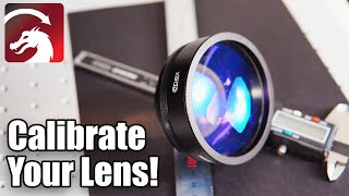 LightBurn Galvo Lens Correction Guide [upl. by Nyleahs]