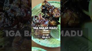 REVIEW SAUNG SULTAN CISEENG BOGOR  Iga Bakar Madu Sop Iga Sapi Pecak Gurame Ayam Bakar Madu [upl. by Prissy]