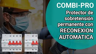 Protector de sobretensiones con reconexión automática  COMBI PRO [upl. by Eldridge430]