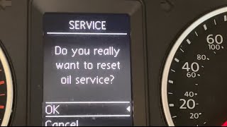 Resetting Oil Change and Inspection Service Reminder Gen 1 VW Tiguan and others [upl. by Dill]