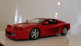 Ferrari 512 TR 1991 By Kyosho 18 Scale [upl. by Let]