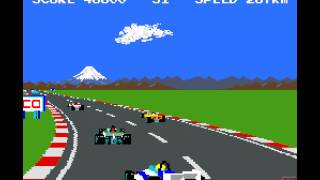 Arcade Game Pole Position II 1983 NamcoAtari [upl. by Kristien252]