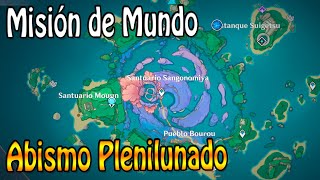 Abismo Plenilunado ｜ MISION de MUNDO ｜ Isla Watatsumi ｜ INAZUMA Genshin Impact [upl. by Ennasus]