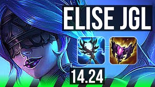 ELISE vs HECARIM JGL  KR Master  1424 [upl. by Ikkir95]