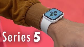 Apple Watch Series 5  Prise en main [upl. by Sakram]