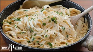 Easy Fettuccine Alfredo Recipe [upl. by Radnaskela]