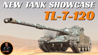 TL7120 SHOWCASE  Worth Getting  WoT Blitz [upl. by Annaynek327]