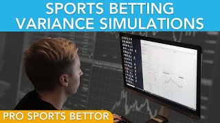 Sports Betting Variance Simulations  Pro Sports Bettor Jonas Gjelstad [upl. by Inness]