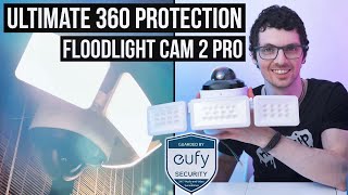 Ultimate 360° Floodlight Camera Eufy Security S330 Floodlight Cam 2 Pro  Review Setup amp Test [upl. by Bernita116]