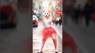 Laal ghaghara punjabi song cat dance laalghaghra lalghaghra shorts shortsfeed ytshorts viral [upl. by Nonna]