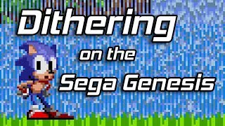 Dithering on the Sega Genesis with Composite Video [upl. by Yurt]