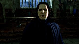 Harry Potter and the Deathly Hallows Part 2 – Severus Snape and The Carrows Fight [upl. by Snilloc]