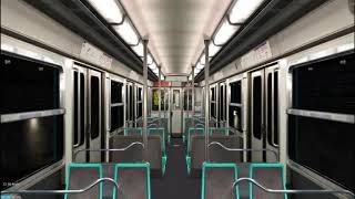 OpenBVE Métro Parisien MF67 D Ride  Ligne 3bis WIP [upl. by Gnidleif919]