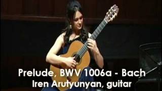 Prelude for Guitar from Lute Suite No 4  Bach [upl. by Idalia997]