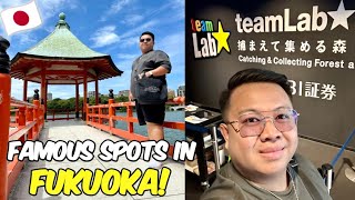 Fukuoka Vlog Exploring Ohori Park  Fukuoka Tower  TeamLab Forest 🇯🇵  Jm Banquicio [upl. by Couchman]