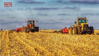 MASSEY FERGUSON 4wd Tractor Tillage Team [upl. by Joellen421]