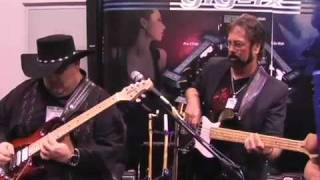 Johnny Hiland Chicken Pickin at the GigFX Booth NAMM [upl. by Lucy907]