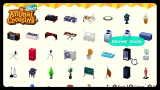 How To Collect Every Furniture Item in Animal Crossing New Horizons [upl. by Berey823]