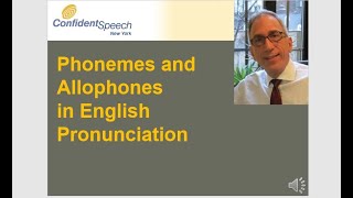 Phonemes and allophones in English pronunciation [upl. by Littlejohn429]