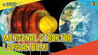 Fakta Menarik  Mengenal Struktur Lapisan Bumi [upl. by Nnaecyoj737]