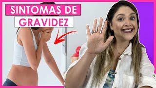 SINTOMAS DE GRAVIDEZ 5 SINAIS ANTES DO ATRASO MENSTRUAL [upl. by Rimola447]