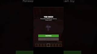 No hearts minecraft minecraftbedrock minecraftglitch [upl. by Nadean]