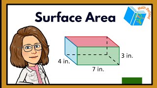 How To Find the Surface Area of Rectangular PrismsMath Defined with Mrs C [upl. by Sillek768]