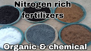 Nitrogen  rich organic chemical fertilizers [upl. by Nyrrat]