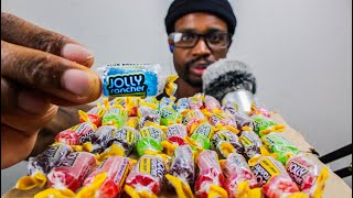 ASMR EATING JOLLY RANCHERS CANDY  ASMR TY [upl. by Dyanna]