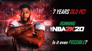 NBA 2K20 on LOWEND PC  Intel Pentium G2030 Processor [upl. by Helse]