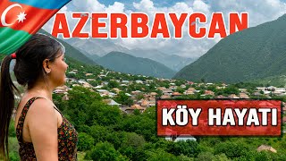 Azerbaycan Köy Hayatı  Şeki Kiş Marxal [upl. by Asiralc437]