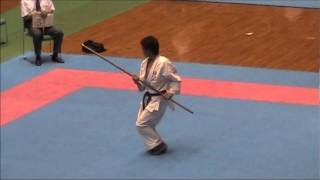 Kata KAATIN NO KON  All Okinawan Karate Kobudo Championships 2011 [upl. by Andria]