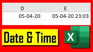 How to Quickly Insert Date And Time In Excel [upl. by Nilam]