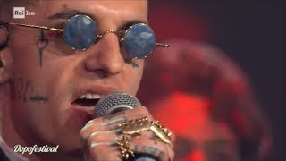 DopoFestival 2019  Achille Lauro canta quotIl tempo di morirequot [upl. by Malca326]