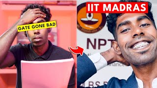 My GATE Exam to IIT Madras Journey MTech in IIT Without GATE [upl. by Allimaj871]