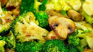 Dieser Brokkoli ist so lecker dass ich ihn jeden Tag koche 🔝 5 Rezepte Brokkoli mit Champignons [upl. by Karee]