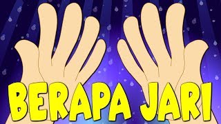 Lagu Kanak Kanak Melayu Malaysia  BERAPA JARI PADA SATU TANGAN  HOW MANY FINGERS MALAY KIDS SONGS [upl. by Arracot]