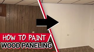 How To Paint Wood Paneling  Ace Hardware [upl. by Ocirederf]