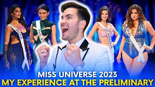 MISS UNIVERSE 2023 My UNFORGETTABLE experience at the PRELIMINARY COMPETITION  Vlog amp Reaction [upl. by Illib]