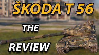 SKODA T 56  THE REVIEW  Second Best Tier 8 Heavy [upl. by Alarice]