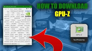 How To DownloadInstall GPUZ by Techpowerup 2021 [upl. by Hedi]