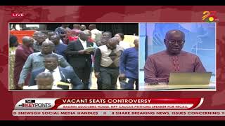 “Make a deal”–ACEPA advises parliamentary leadership over vacant seats saga The Key Points on TV3 [upl. by Havot]