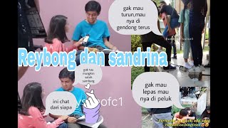 Sandrina peluk reybong  Bikin baper netizen [upl. by Estus]