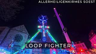 Loop Fighter Boos  Allerheiligenkirmes Soest 2024  OffRide [upl. by Eidas360]