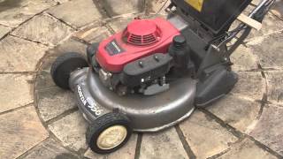 Honda HRD 536 Petrol Lawnmower Test Cut Review [upl. by Musihc]