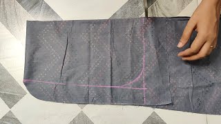 Plazo pant में जेब pocket लगाने का आसान तरीका How to attach pockets in pants👖 cutting amp stitching [upl. by Kernan886]