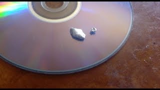 Silver recovery amp refining from CD and DvD part 1 [upl. by Emelina513]