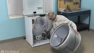 Dryer Repair – Replacing the Motor Pulley Whirlpool Part WP8066184 [upl. by Biagi]