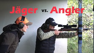 Schießduell Jäger vs Angler  Hunter Brothers vs First Cast TV [upl. by Sirraj676]