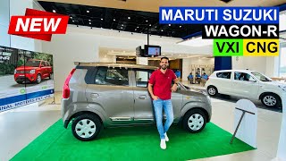 Maruti Suzuki WagonR VXI CNG Walkaround  Car Quest [upl. by Engapmahc]